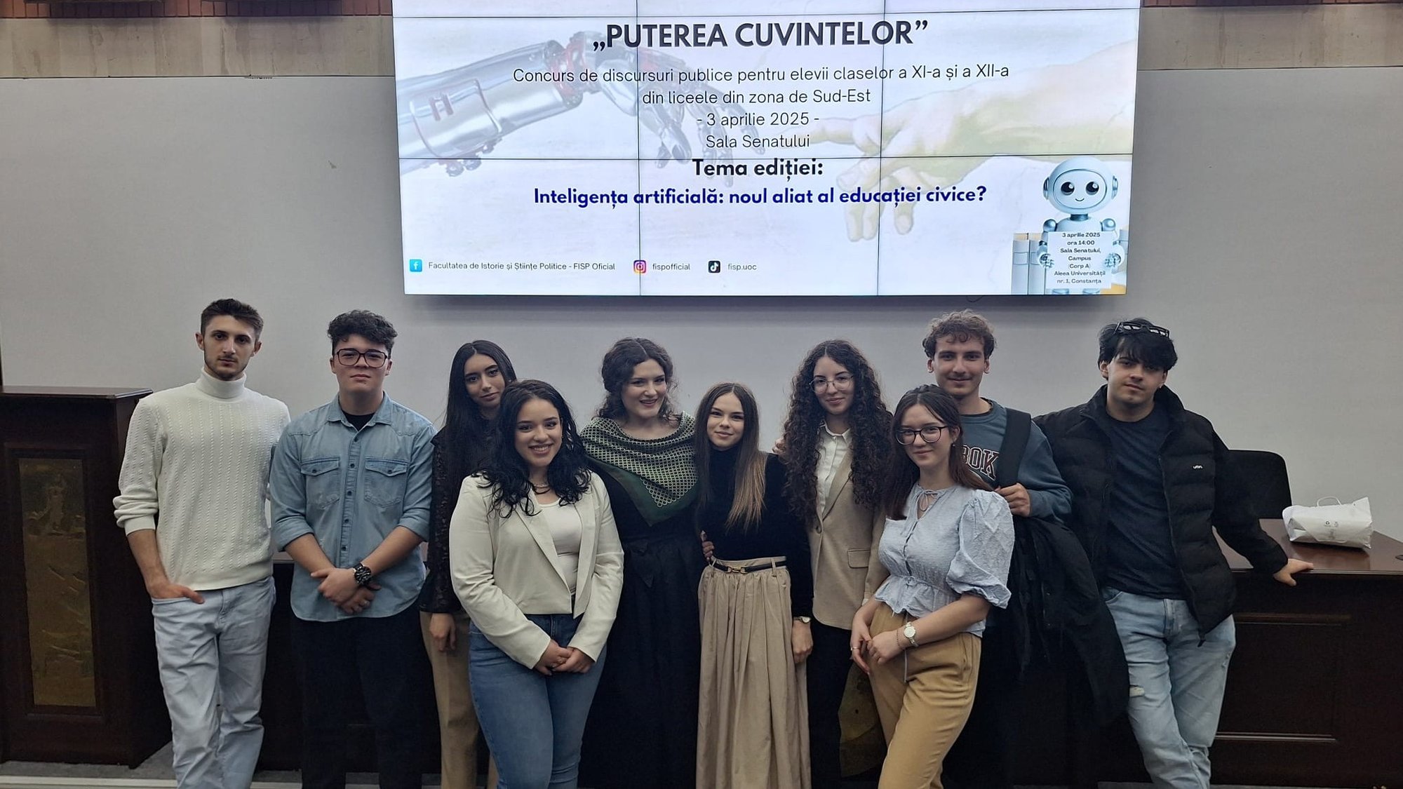 Concursul de discursuri Puterea Cuvintelor
